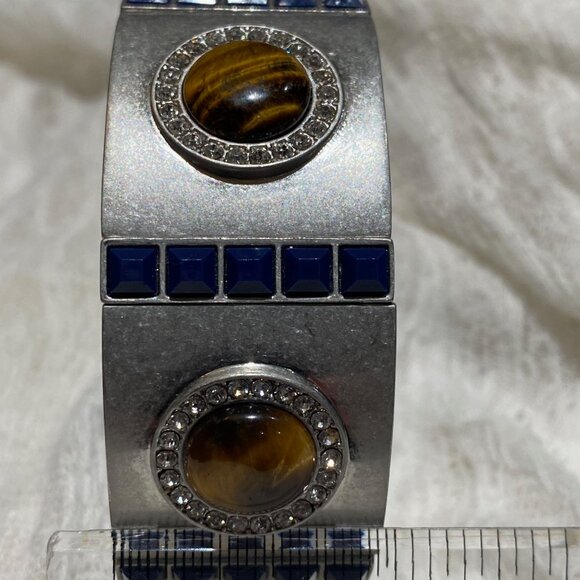 lia sophia "Marina" Tiger Eye Stretch Bracelet - Picture 2 of 9